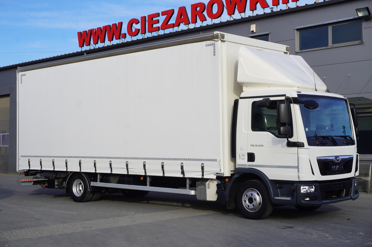 MAN TGL 12.220 / Curtainsider 19 EPAL / 140 tho. km - Lastbil med presenning: billede 2 MAN TGL 12.220 / Curtainsider 19 EPAL / 140 tho. km - Lastbil med presenning: billede 2