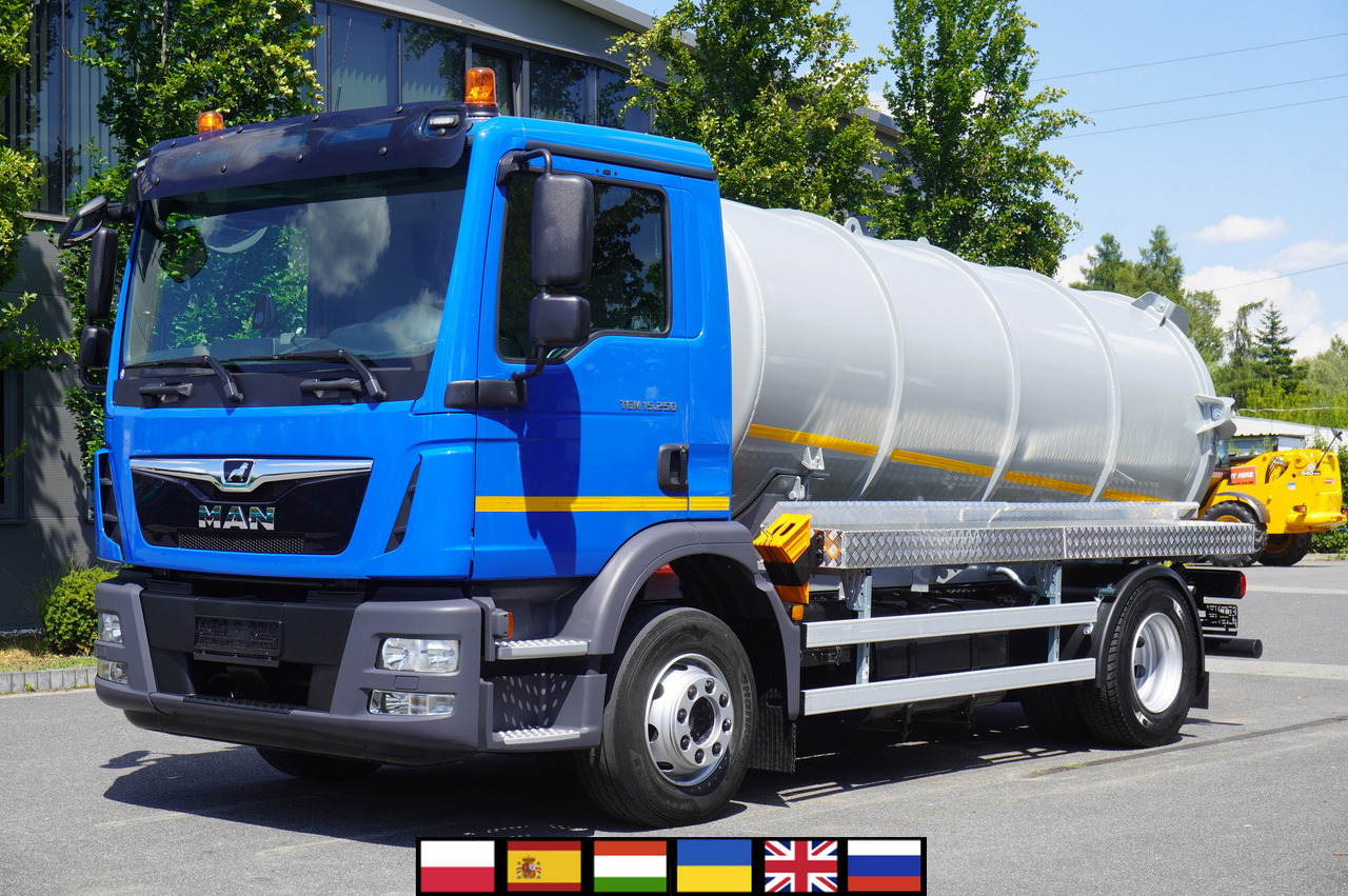 MAN TGM 15.250 / NEW septic tank (07/2025) superstructure 8000 l / 160 tho. km! - Tankbil: billede 1 MAN TGM 15.250 / NEW septic tank (07/2025) superstructure 8000 l / 160 tho. km! - Tankbil: billede 1