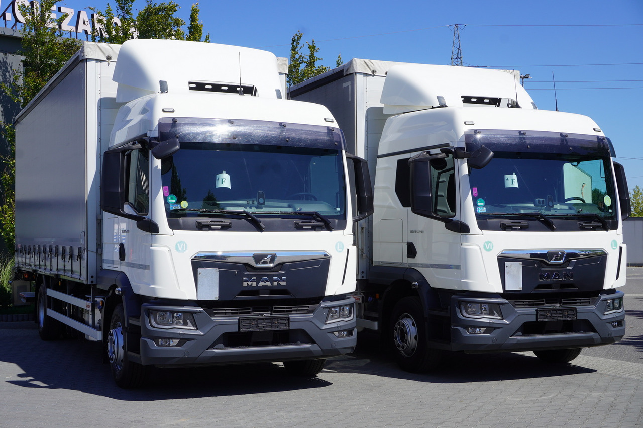 MAN TGM 15.290 Curtainsider / Glob / Manual / 2 beds / 17 EPAL - Lastbil med presenning: billede 3 MAN TGM 15.290 Curtainsider / Glob / Manual / 2 beds / 17 EPAL - Lastbil med presenning: billede 3