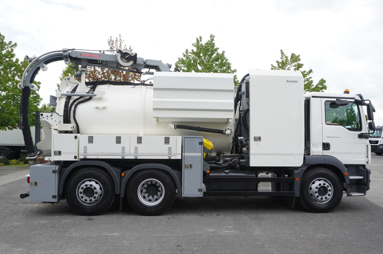 MAN TGM 26.340 E6 / RIVARD sewage cleaner 11.8 m3 / 170 tho. km / steered axle - Slamsugemaskine: billede 2 MAN TGM 26.340 E6 / RIVARD sewage cleaner 11.8 m3 / 170 tho. km / steered axle - Slamsugemaskine: billede 2