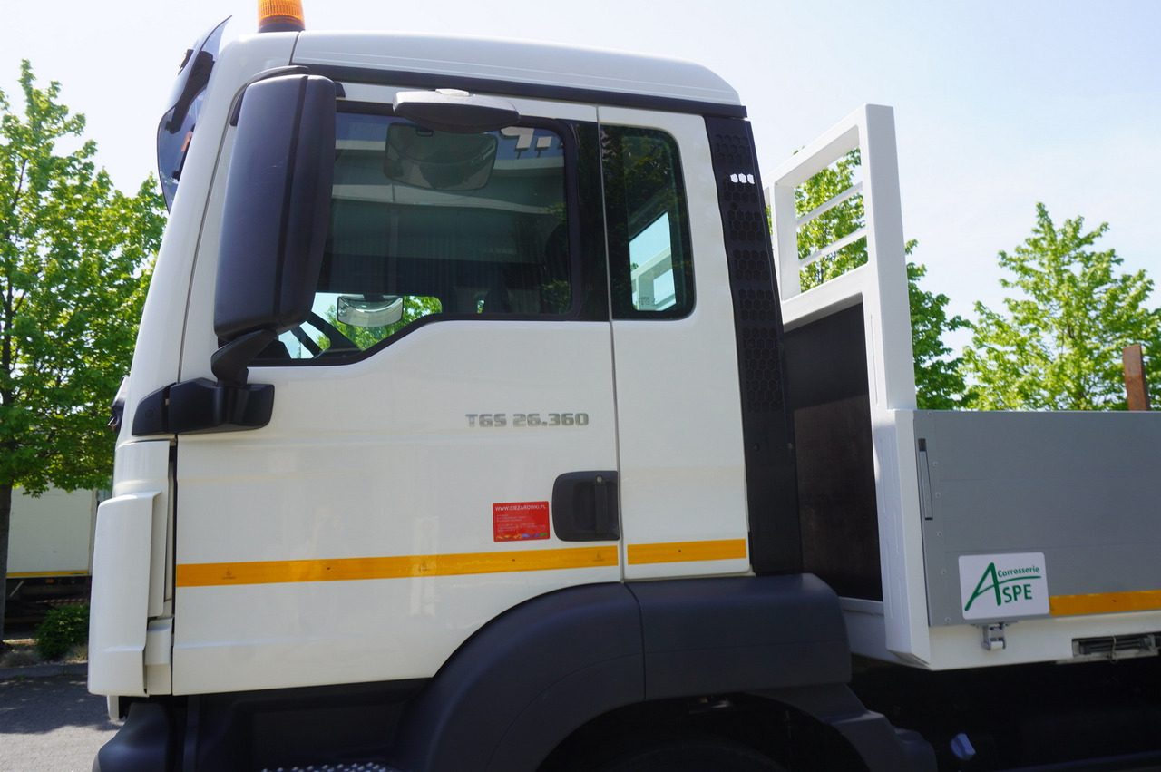 Lastbil med lad, Lastbil med kran MAN TGS 26.360 Flatbed / Fassi F175 7.7 T / steered 3rd axle: billede 20 Lastbil med lad, Lastbil med kran MAN TGS 26.360 Flatbed / Fassi F175 7.7 T / steered 3rd axle: billede 20