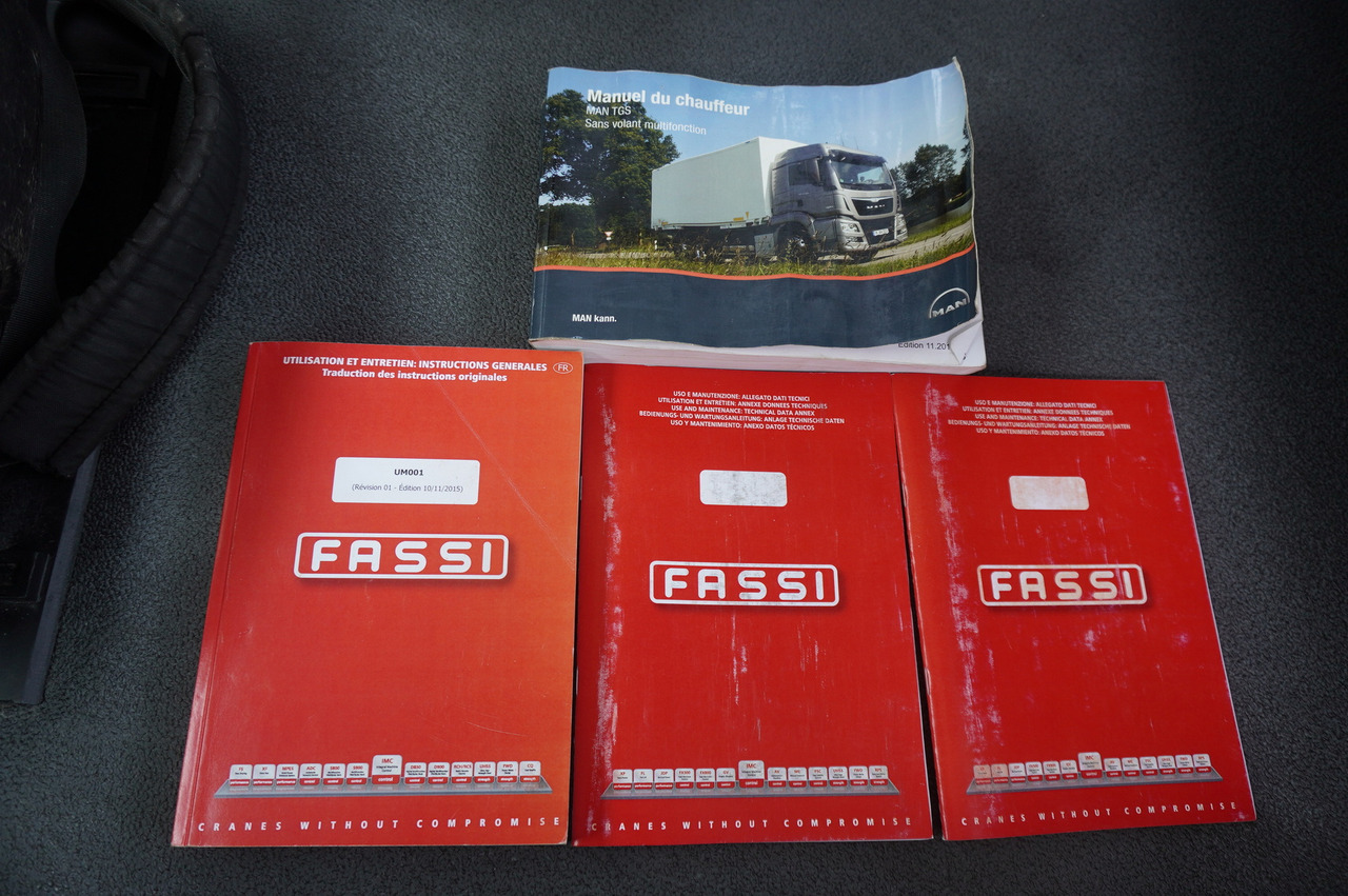 Lastbil med lad, Lastbil med kran MAN TGS 26.360 Flatbed / Fassi F175 7.7 T / steered 3rd axle: billede 29 Lastbil med lad, Lastbil med kran MAN TGS 26.360 Flatbed / Fassi F175 7.7 T / steered 3rd axle: billede 29