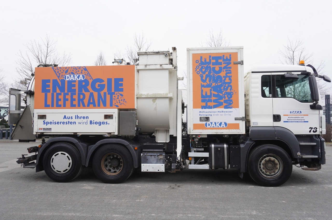 MAN TGS 26.360 / Holzmann Fahrzeugbau HBS 28/120.00 kitchen waste vehicle / Euro 5 - Affaldsmaskine: billede 5 MAN TGS 26.360 / Holzmann Fahrzeugbau HBS 28/120.00 kitchen waste vehicle / Euro 5 - Affaldsmaskine: billede 5