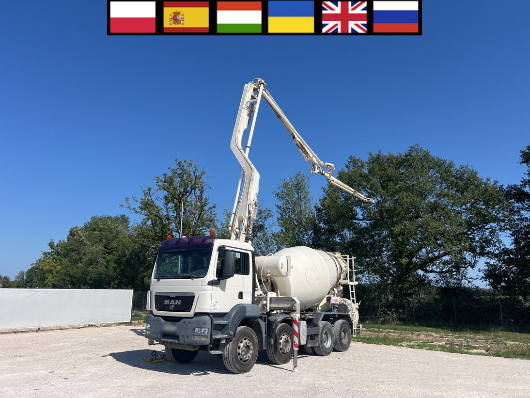 MAN TGS 32.400 8x4 Concrete Mixer Pump truck / 426 MTH !!! / 18 meters - Betonpumpe: billede 1 MAN TGS 32.400 8x4 Concrete Mixer Pump truck / 426 MTH !!! / 18 meters - Betonpumpe: billede 1
