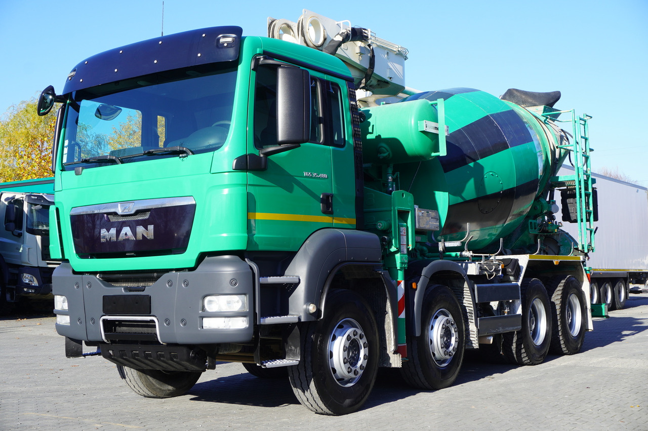 MAN TGS 35.480 8x4 Concrete Mixer Pump truck / Putzmeister M24-3 / 1600 MTH! - Betonpumpe: billede 2 MAN TGS 35.480 8x4 Concrete Mixer Pump truck / Putzmeister M24-3 / 1600 MTH! - Betonpumpe: billede 2