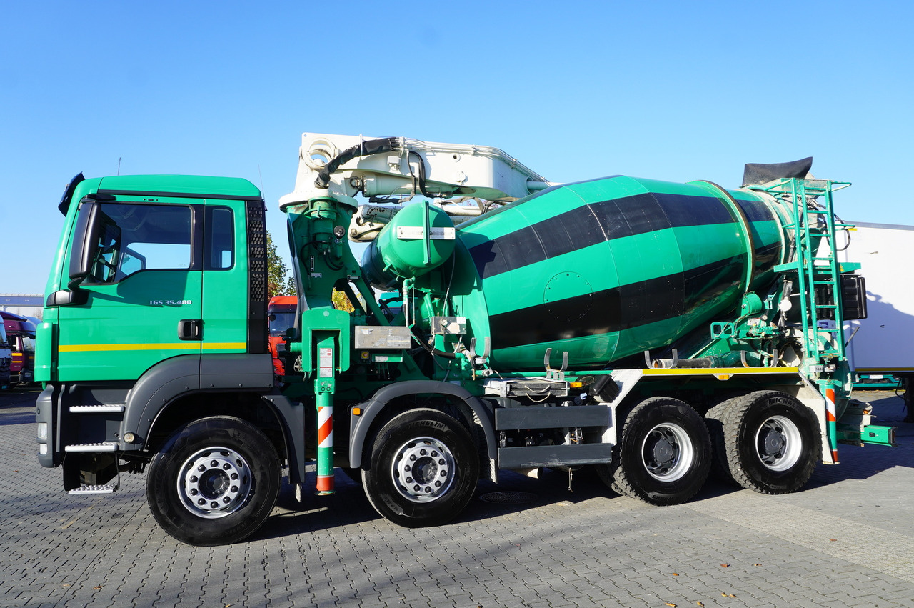 MAN TGS 35.480 8x4 Concrete Mixer Pump truck / Putzmeister M24-3 / 1600 MTH! - Betonpumpe: billede 3 MAN TGS 35.480 8x4 Concrete Mixer Pump truck / Putzmeister M24-3 / 1600 MTH! - Betonpumpe: billede 3