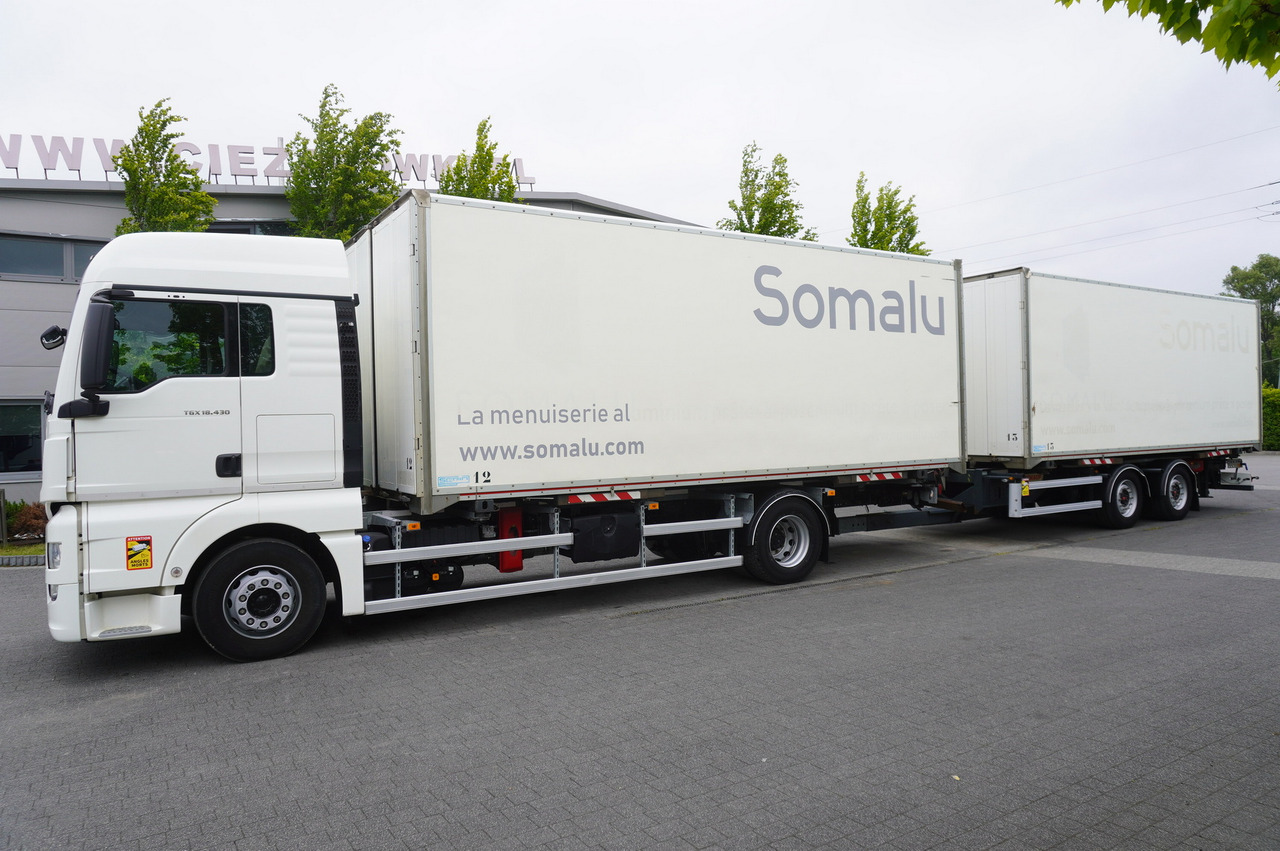 MAN TGX 18.430 / 18 EPAL box / Fruehauf 18 EPAL box trailer / 2021 - Lastbil varevogn: billede 2 MAN TGX 18.430 / 18 EPAL box / Fruehauf 18 EPAL box trailer / 2021 - Lastbil varevogn: billede 2