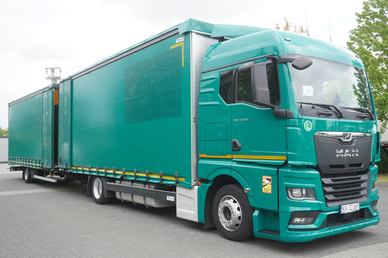 MAN TGX 18.470 / Trailer 19 EPAL / Curtainsider 19 EPAL / 2022 / Retarder / 15 units - Lastbil med presenning: billede 3 MAN TGX 18.470 / Trailer 19 EPAL / Curtainsider 19 EPAL / 2022 / Retarder / 15 units - Lastbil med presenning: billede 3