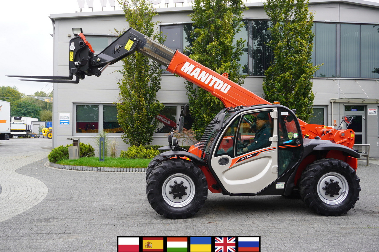 MANITOU MT 730 H / 7 m reach / 3 t / height 190 cm / 2900 MTH! / Joystick - Teleskop truck: billede 1 MANITOU MT 730 H / 7 m reach / 3 t / height 190 cm / 2900 MTH! / Joystick - Teleskop truck: billede 1
