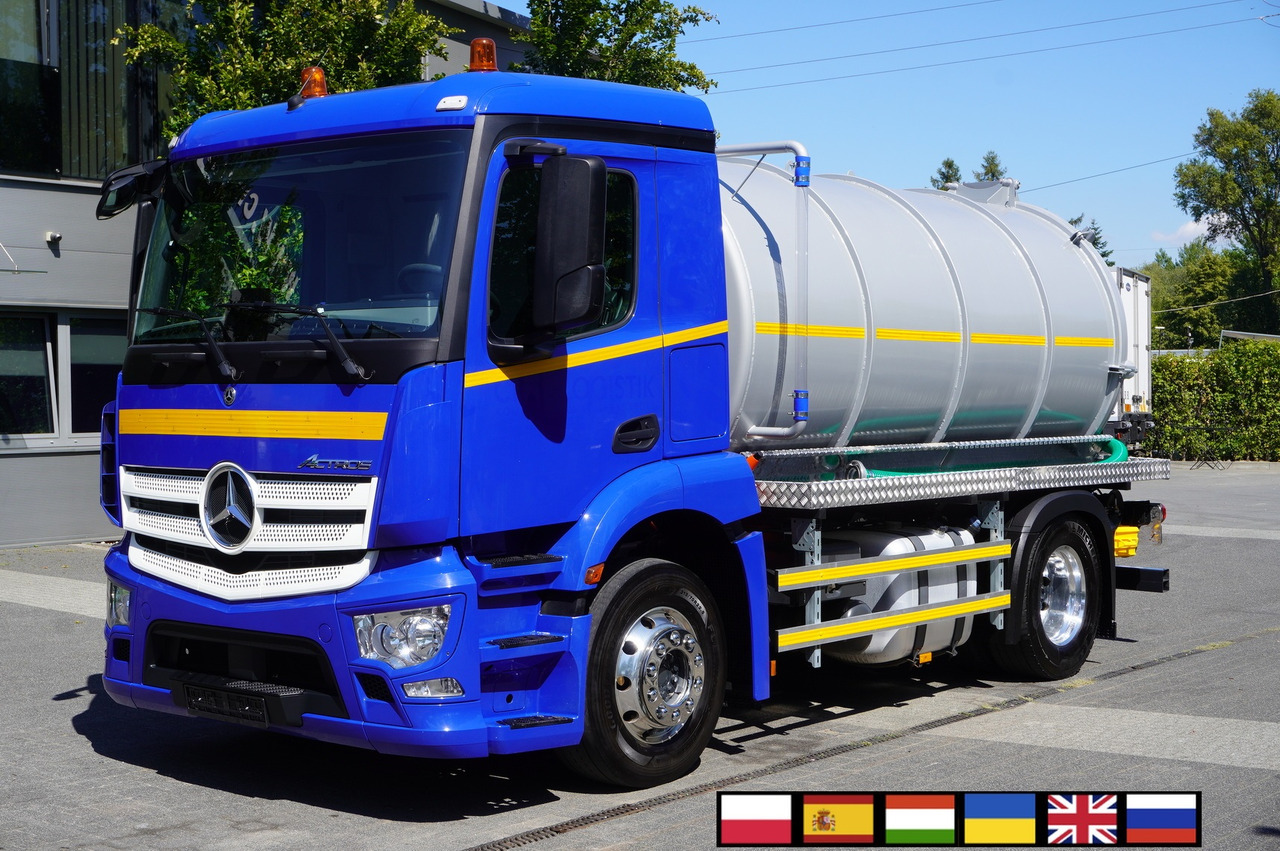 MERCEDES-BENZ Actros 18.35 LS / Body NEW septic tank (08/2025) 11000 l / 280000 kilometers! - Gyllevogn: billede 1 MERCEDES-BENZ Actros 18.35 LS / Body NEW septic tank (08/2025) 11000 l / 280000 kilometers! - Gyllevogn: billede 1