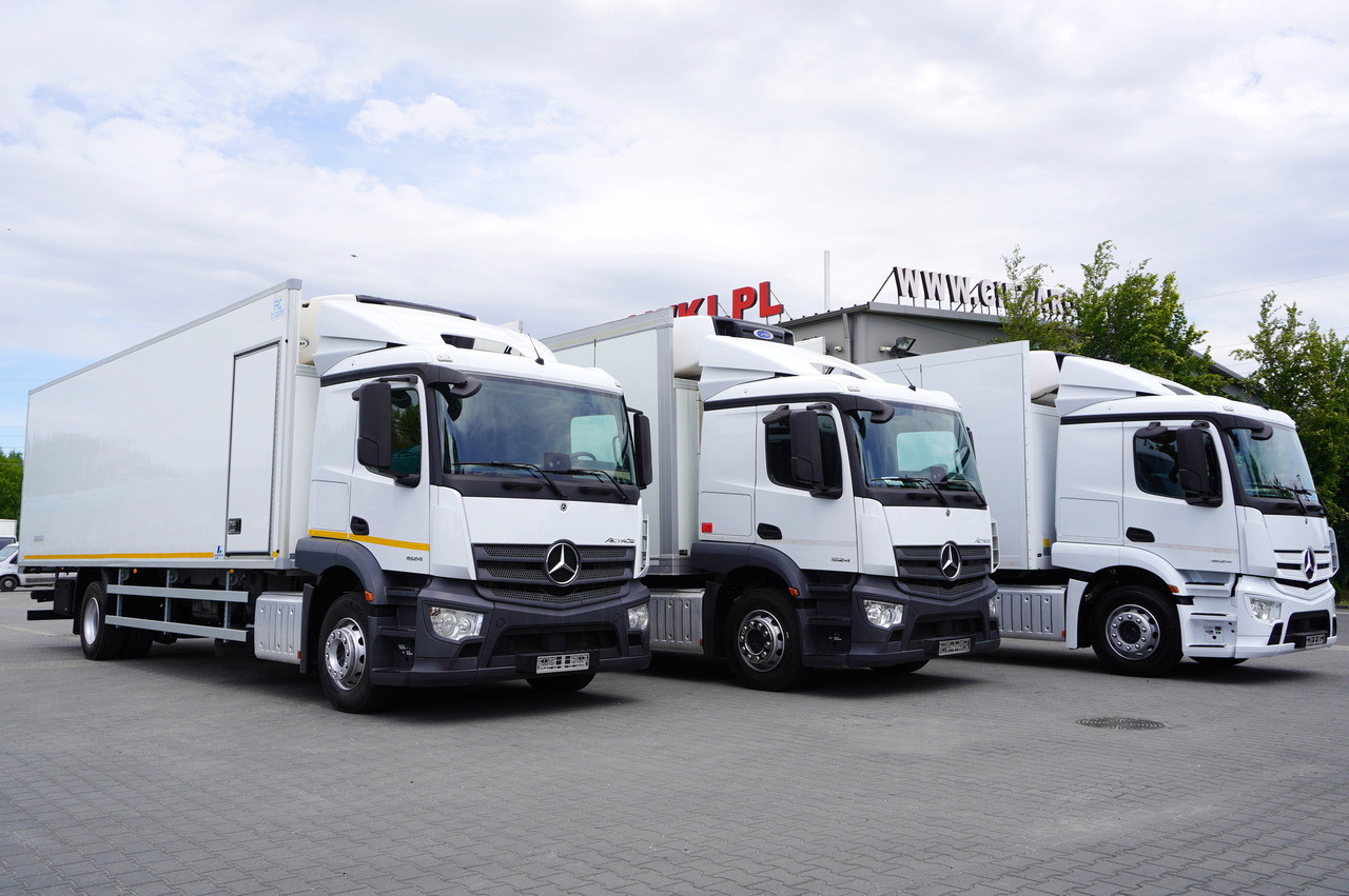 MERCEDES-BENZ Actros 1824 / Refrigerator 22 EPAL / Carrier Supra 1250 / Sleeping cabin / 3 units - Kølevogn lastbil: billede 3 MERCEDES-BENZ Actros 1824 / Refrigerator 22 EPAL / Carrier Supra 1250 / Sleeping cabin / 3 units - Kølevogn lastbil: billede 3