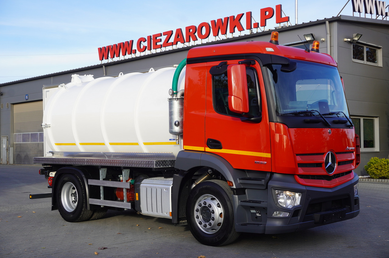 MERCEDES-BENZ Actros 1833 / 260 tho. km / NEW septic tank 11000 l - Tankbil: billede 1 MERCEDES-BENZ Actros 1833 / 260 tho. km / NEW septic tank 11000 l - Tankbil: billede 1