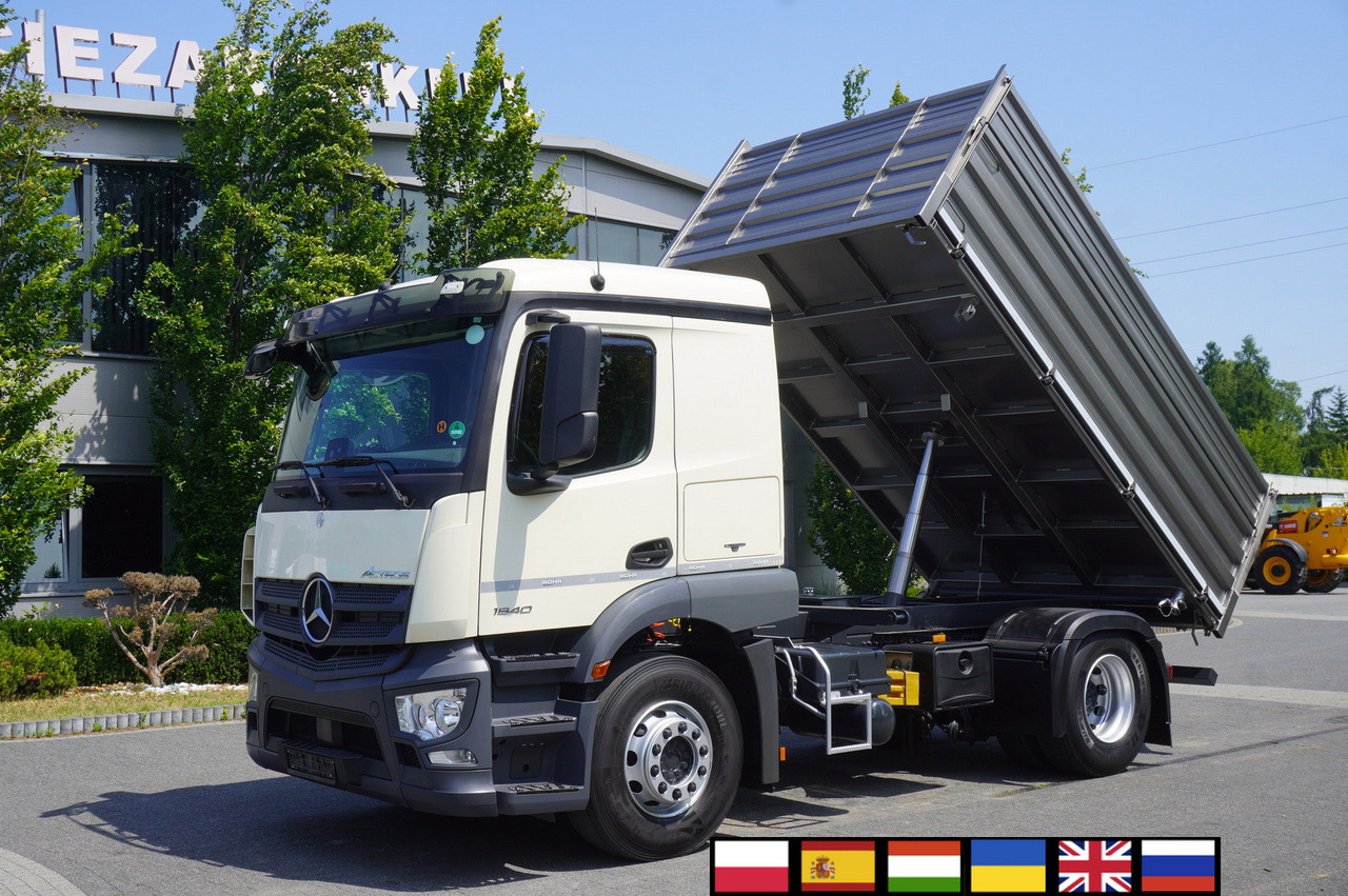 MERCEDES-BENZ Actros 1840 / New 3-side tipper 10 EPAL / Diff. lock / Load cap 10 t - Tipvogn lastbil: billede 1 MERCEDES-BENZ Actros 1840 / New 3-side tipper 10 EPAL / Diff. lock / Load cap 10 t - Tipvogn lastbil: billede 1