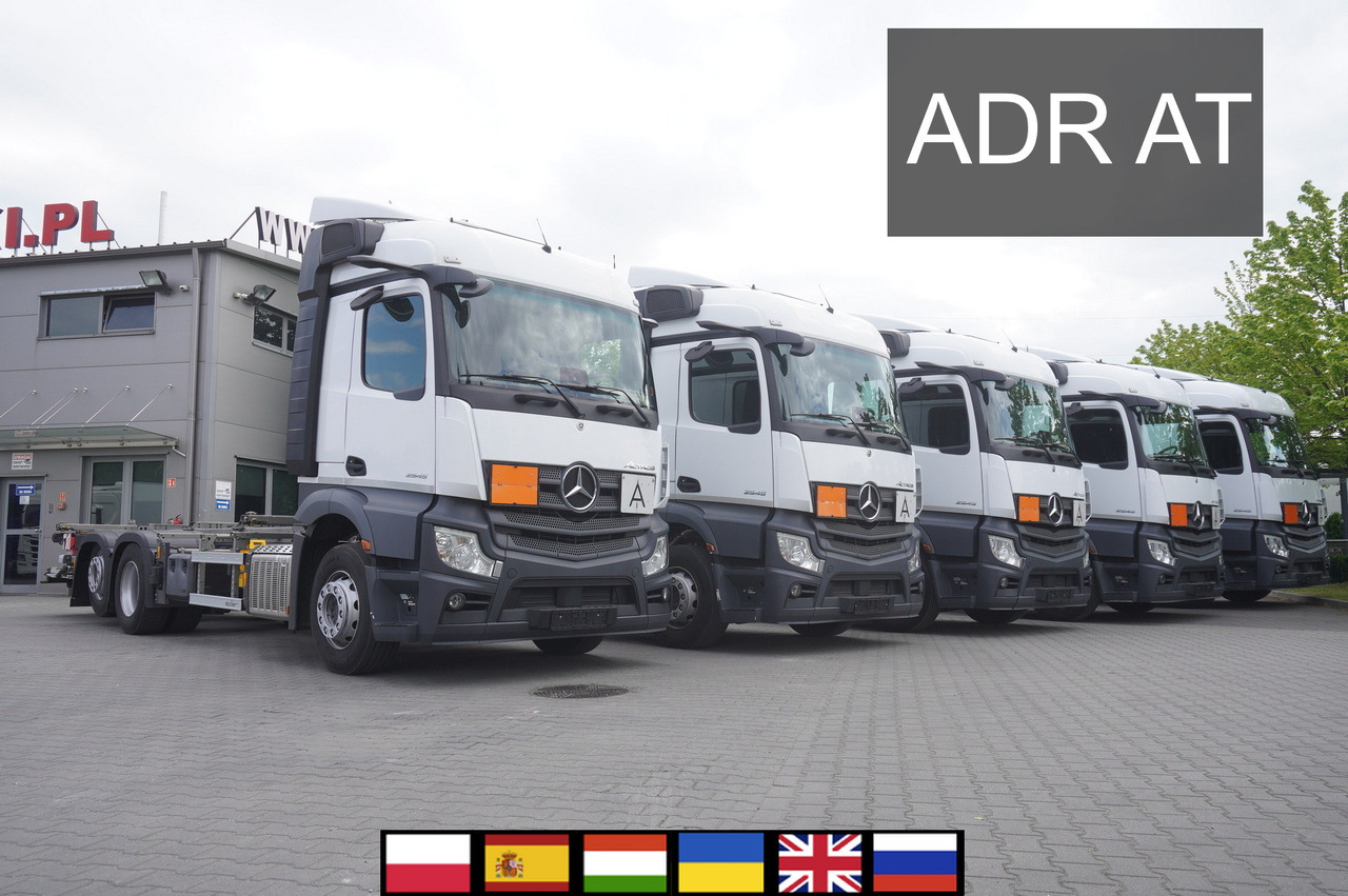 MERCEDES-BENZ Actros 2545 6×2 MP5 / ADR AT / 12 units - Containerbil/ Veksellad lastbil: billede 1 MERCEDES-BENZ Actros 2545 6×2 MP5 / ADR AT / 12 units - Containerbil/ Veksellad lastbil: billede 1