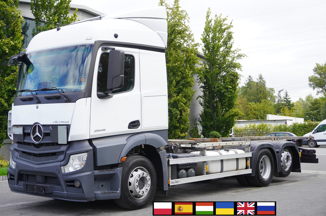 MERCEDES-BENZ Actros 2545 6×2 MP5 / Full ADR / 2 units - Containerbil/ Veksellad lastbil: billede 1 MERCEDES-BENZ Actros 2545 6×2 MP5 / Full ADR / 2 units - Containerbil/ Veksellad lastbil: billede 1