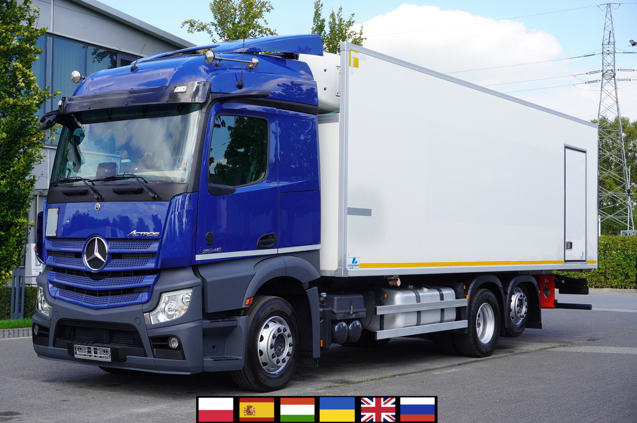 MERCEDES-BENZ Actros 2546 / Lecapitaine refrigerator 20 EPAL / Multitemperature / Carrier Supra 1150 MT - Kølevogn lastbil: billede 1 MERCEDES-BENZ Actros 2546 / Lecapitaine refrigerator 20 EPAL / Multitemperature / Carrier Supra 1150 MT - Kølevogn lastbil: billede 1