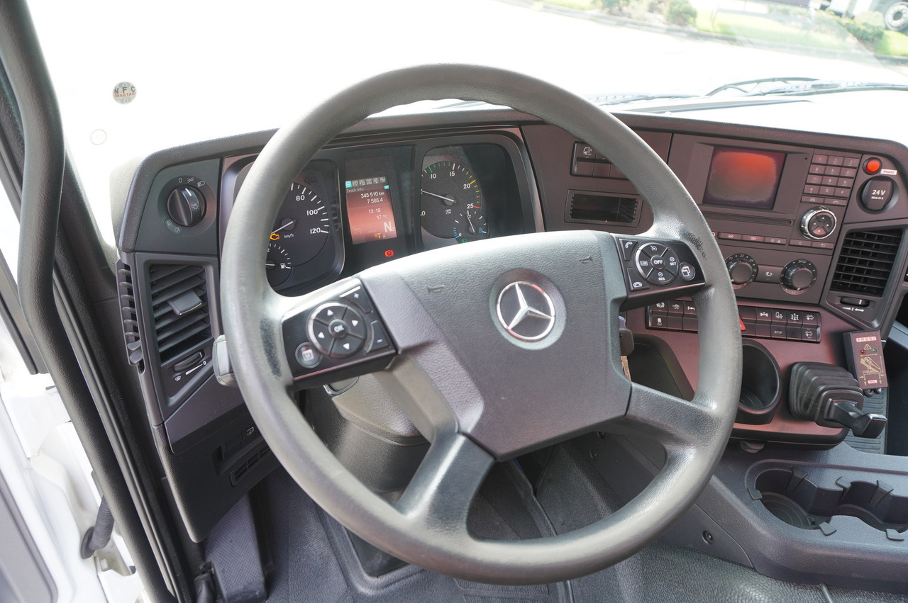 Lastbil med lad, Lastbil med kran MERCEDES-BENZ Antos 2540 / Flatbed 15 EPAL / Fassi F165 / 6.1 t / 8 m reach / remote control / rotator / 1600 MTH / steered axle: billede 23