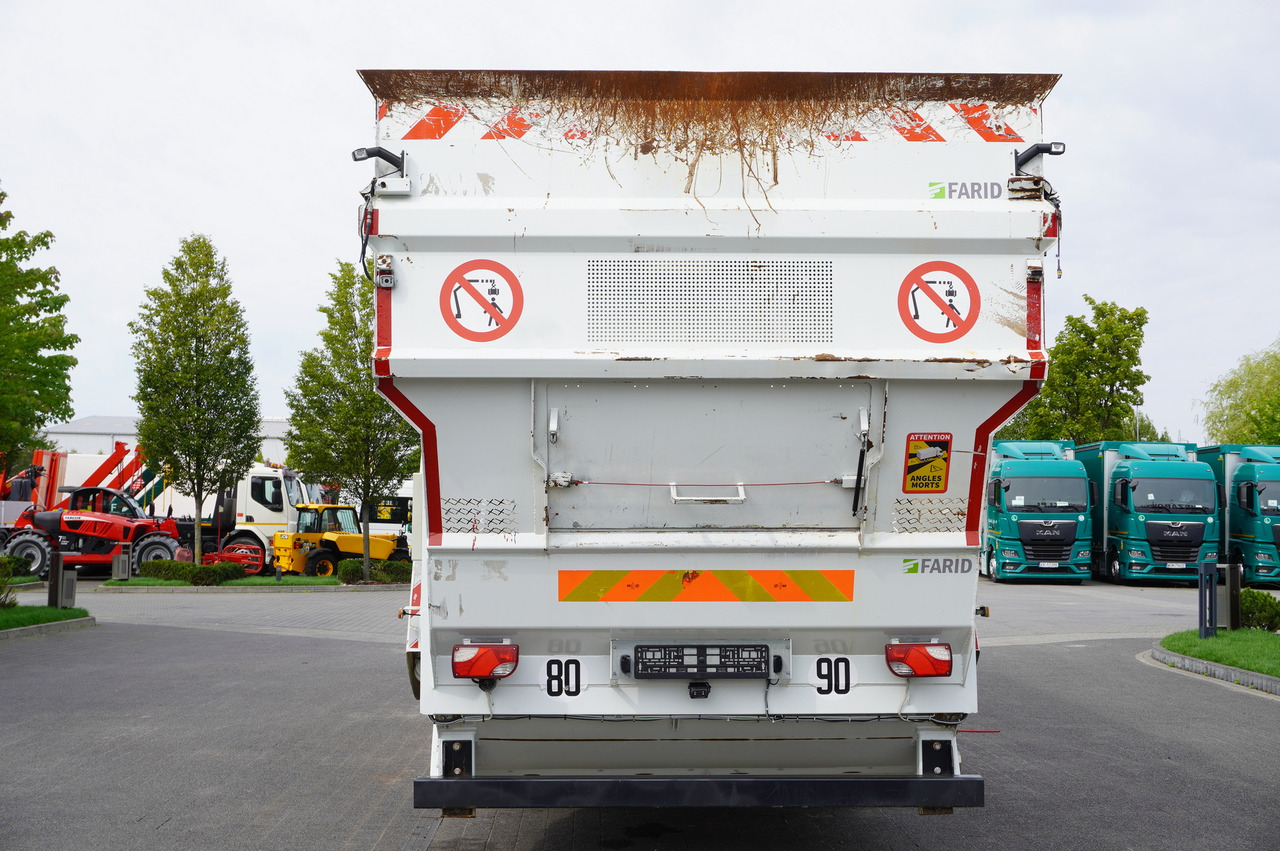 MERCEDES-BENZ Antos 3240 8x2 / Tajfun 5T crane / Farid Industries garbage truck/ 3 steered axles - Lastbil med kran: billede 5 MERCEDES-BENZ Antos 3240 8x2 / Tajfun 5T crane / Farid Industries garbage truck/ 3 steered axles - Lastbil med kran: billede 5