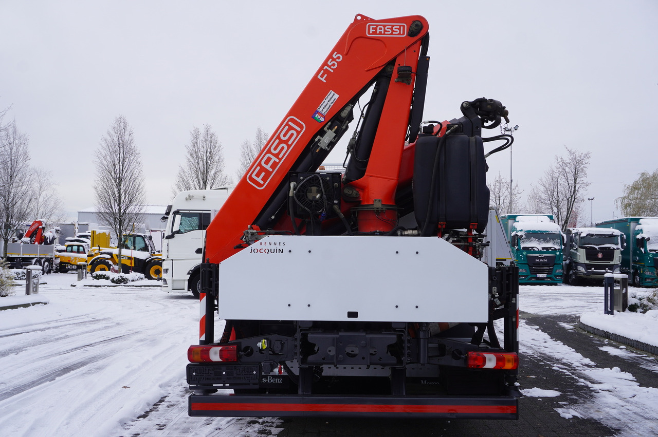 MERCEDES-BENZ Arocs 2633 flatbed truck / Crane FASSI F155A.0.23 / REMOTE CONTROL / 230,000 km - Lastbil med lad, Lastbil med kran: billede 4 MERCEDES-BENZ Arocs 2633 flatbed truck / Crane FASSI F155A.0.23 / REMOTE CONTROL / 230,000 km - Lastbil med lad, Lastbil med kran: billede 4