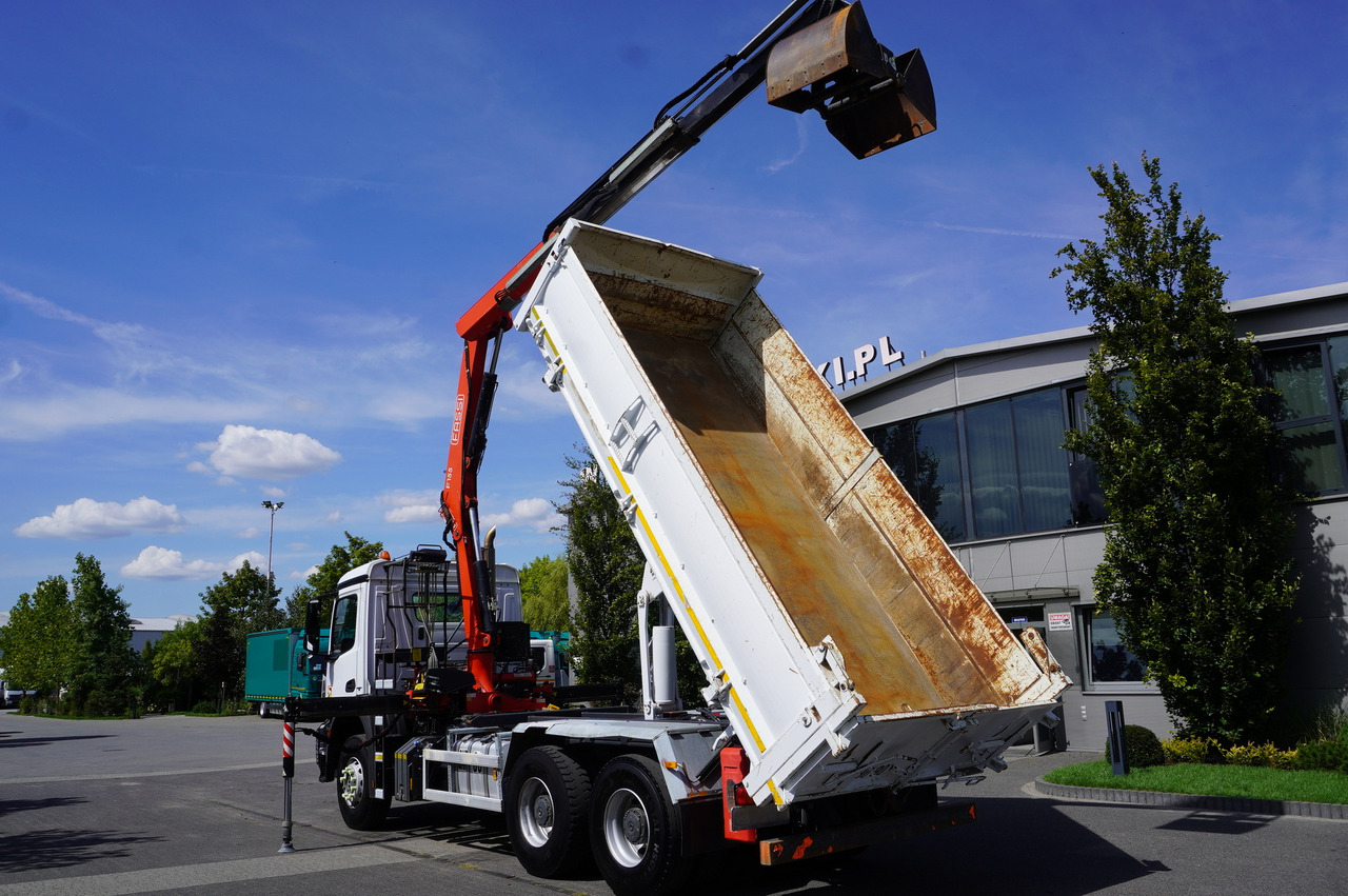 MERCEDES-BENZ Arocs 2636 / 6x4 / HDS Fassi / 3-Way Tipper / Bortmatic - Tipvogn lastbil, Lastbil med kran: billede 5 MERCEDES-BENZ Arocs 2636 / 6x4 / HDS Fassi / 3-Way Tipper / Bortmatic - Tipvogn lastbil, Lastbil med kran: billede 5