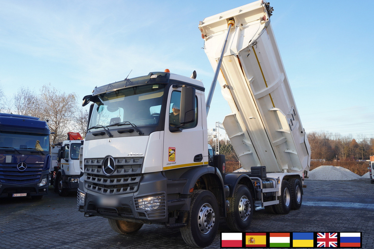 MERCEDES-BENZ Arocs 3243 E6 8x4 / Tipper / 120 tho kilometers! / Retarder - Tipvogn lastbil: billede 1 MERCEDES-BENZ Arocs 3243 E6 8x4 / Tipper / 120 tho kilometers! / Retarder - Tipvogn lastbil: billede 1