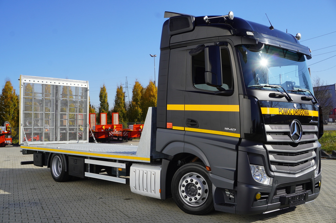 Bjærgningskøretøj Merced Actros 1840 E6 4×2 / NEW Tow Truck platform 9.25 m / Lounge cabin: billede 11