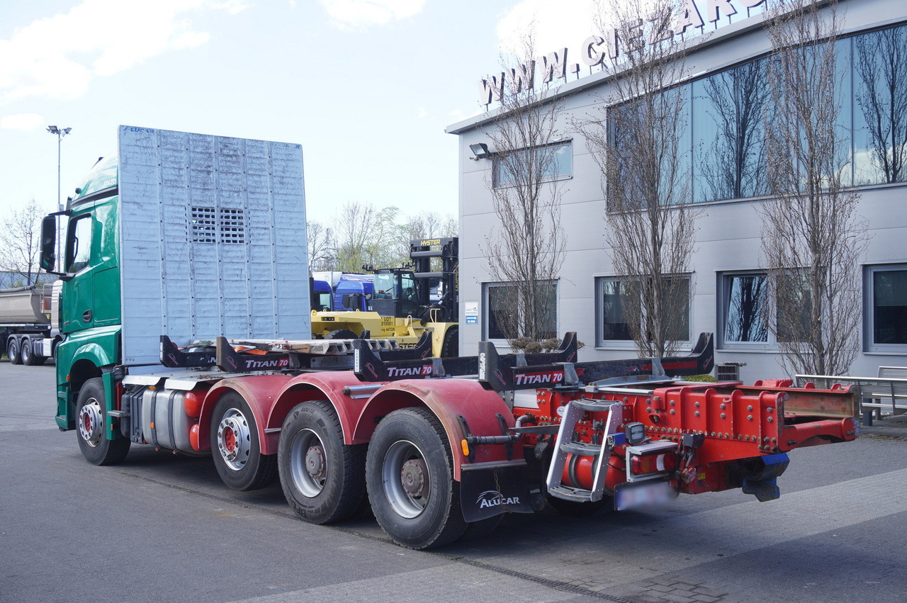 Mercedes-Benz Arocs 3563 8 × 4 / 630 HP / steered axle / Logging superstructure - Lastbil med kran: billede 5 Mercedes-Benz Arocs 3563 8 × 4 / 630 HP / steered axle / Logging superstructure - Lastbil med kran: billede 5