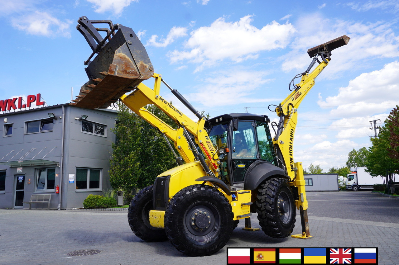 NEW HOLLAND B 115 C backhoe loader / 1000 MTH ! / 2021 - Gravelæssemaskine: billede 1 NEW HOLLAND B 115 C backhoe loader / 1000 MTH ! / 2021 - Gravelæssemaskine: billede 1