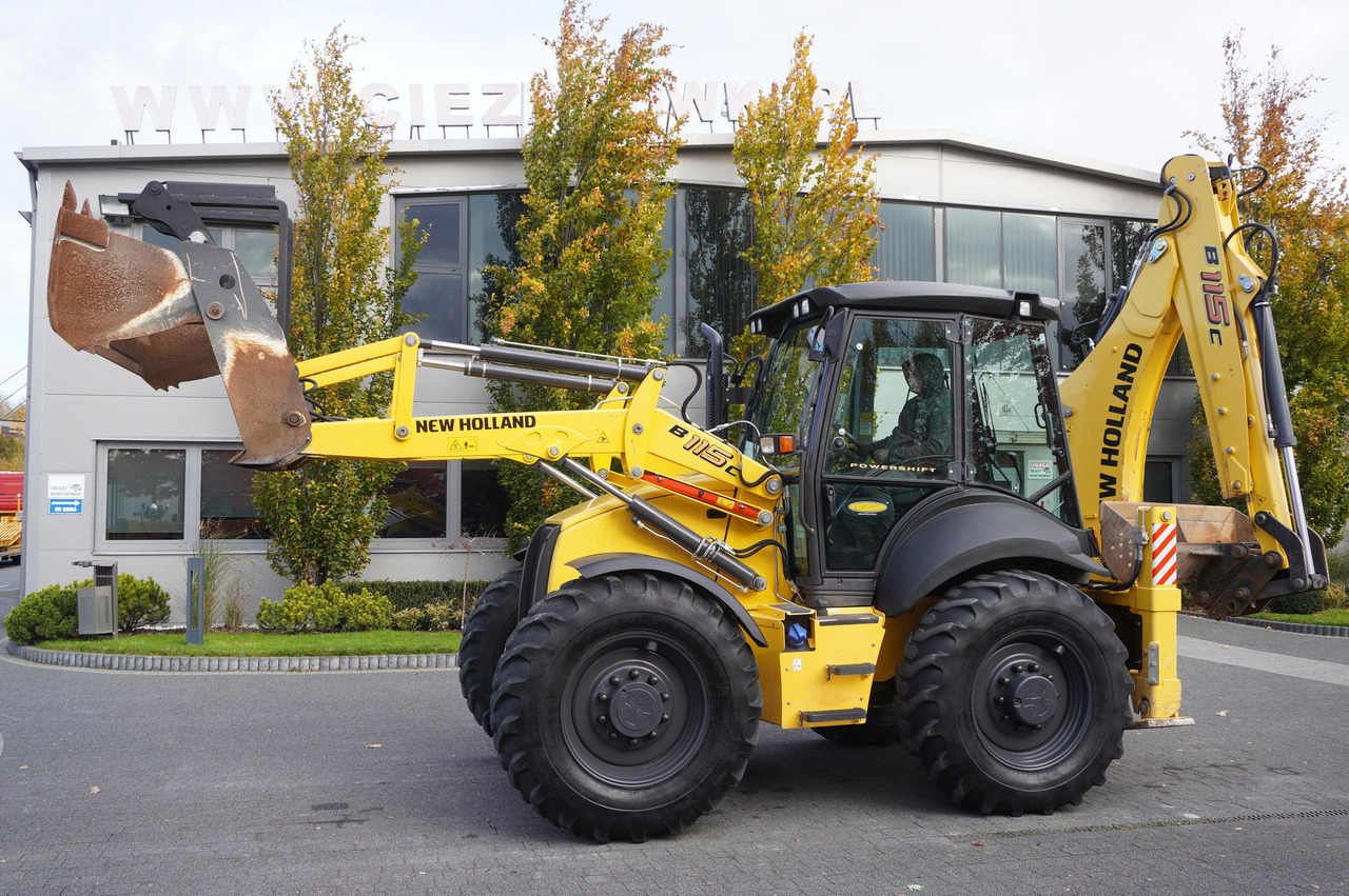 NEW HOLLAND B 115 C backhoe loader / 1000 MTH ! / 2021 - Gravelæssemaskine: billede 4 NEW HOLLAND B 115 C backhoe loader / 1000 MTH ! / 2021 - Gravelæssemaskine: billede 4