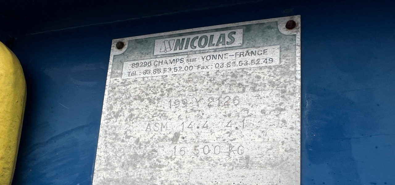 NICOLAS ASM14.4-4.1 terminal tractor 8x2x8 / 200 MTH - Terminaltraktor: billede 5 NICOLAS ASM14.4-4.1 terminal tractor 8x2x8 / 200 MTH - Terminaltraktor: billede 5