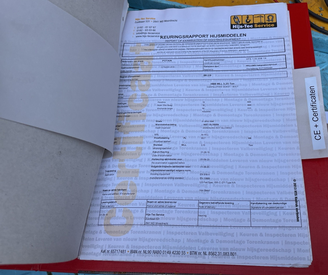 Tårnkran POTAIN IGO32 Tri/A Mobile self-erecting tower crane / 4400 MTH!: billede 18