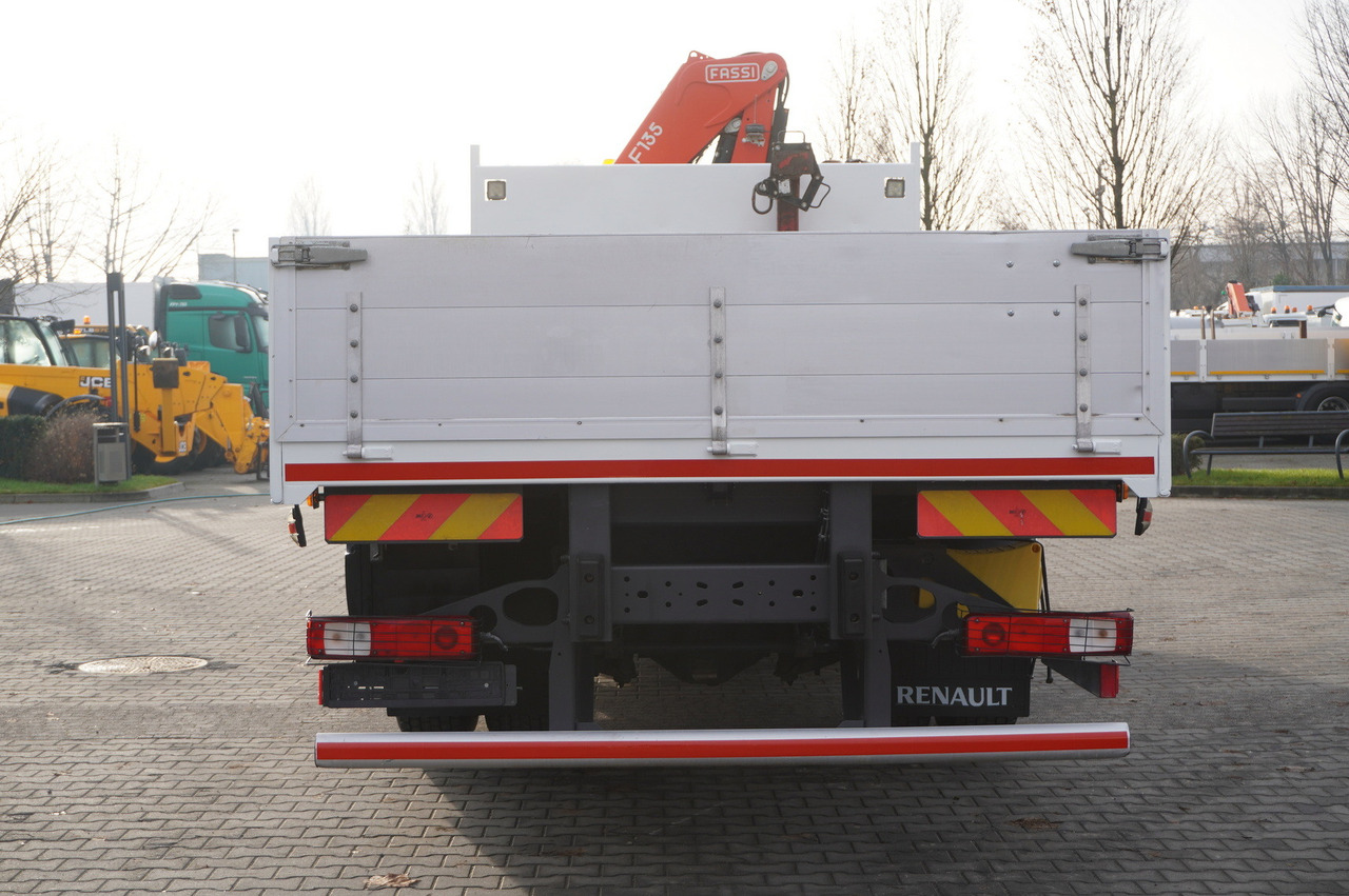 RENAULT C280 DTI 8 / FASSI crane 5.6 T / range 8 m / Flatbed 15 EPAL - Lastbil med lad, Lastbil med kran: billede 4 RENAULT C280 DTI 8 / FASSI crane 5.6 T / range 8 m / Flatbed 15 EPAL - Lastbil med lad, Lastbil med kran: billede 4