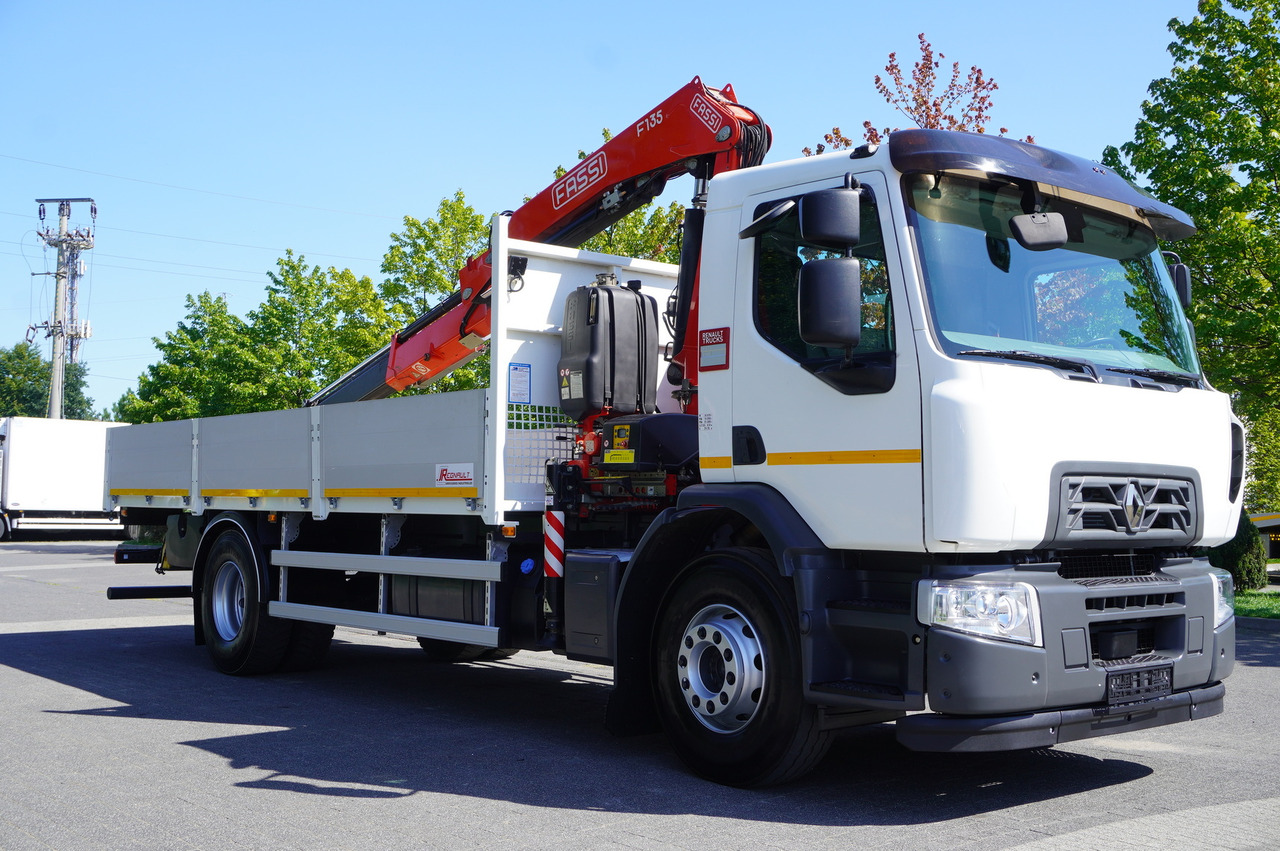 RENAULT C280 DTI 8 / FASSI crane 5.6 T / range 8 m / Flatbed 15 EPAL - Lastbil med lad, Lastbil med kran: billede 5 RENAULT C280 DTI 8 / FASSI crane 5.6 T / range 8 m / Flatbed 15 EPAL - Lastbil med lad, Lastbil med kran: billede 5
