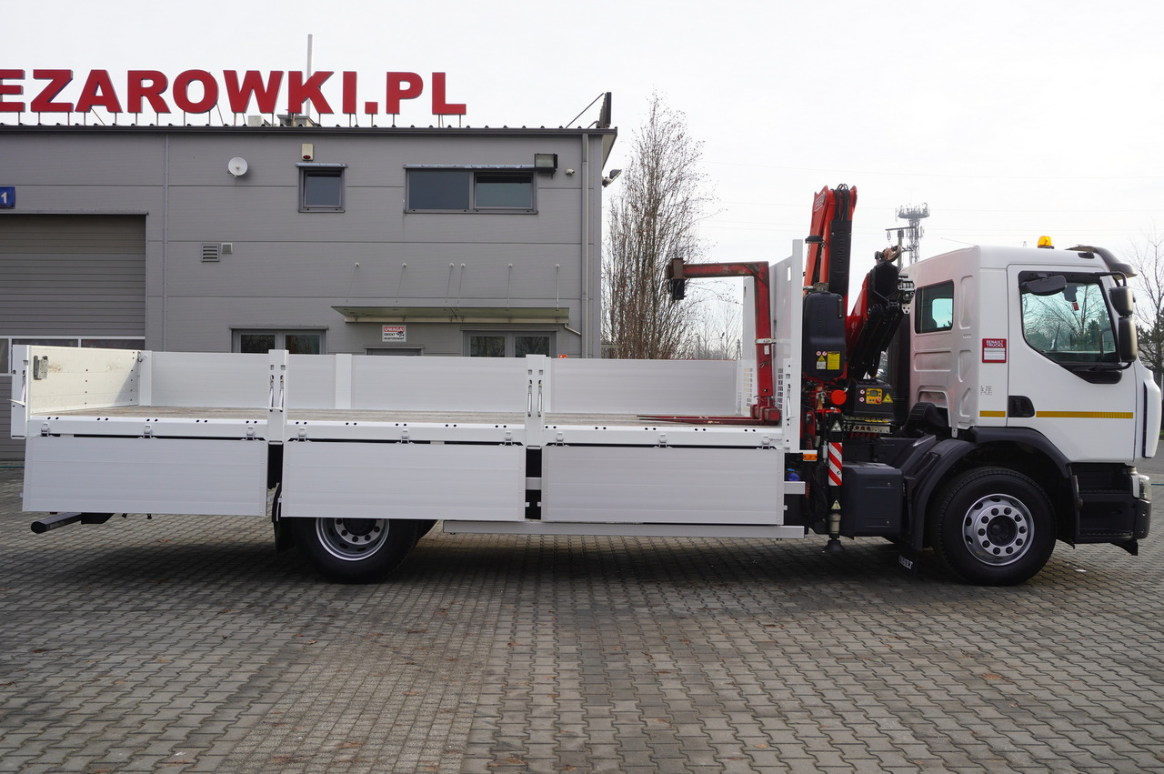 RENAULT C280 DTI 8 / FASSI crane 5.6 T / range 8 m / Flatbed 15 EPAL - Lastbil med lad, Lastbil med kran: billede 3 RENAULT C280 DTI 8 / FASSI crane 5.6 T / range 8 m / Flatbed 15 EPAL - Lastbil med lad, Lastbil med kran: billede 3
