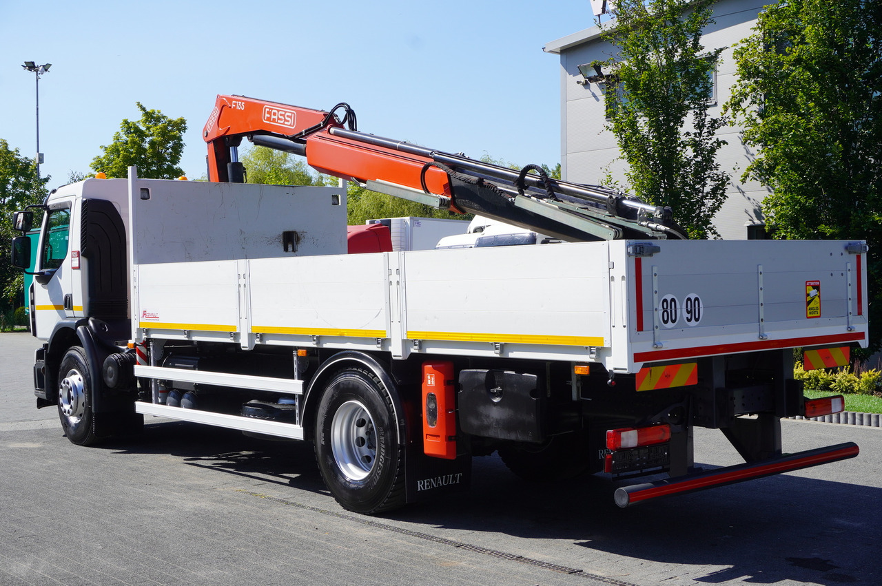 RENAULT C280 DTI 8 / FASSI crane 5.6 T / range 8 m / Flatbed 15 EPAL - Lastbil med lad, Lastbil med kran: billede 3 RENAULT C280 DTI 8 / FASSI crane 5.6 T / range 8 m / Flatbed 15 EPAL - Lastbil med lad, Lastbil med kran: billede 3