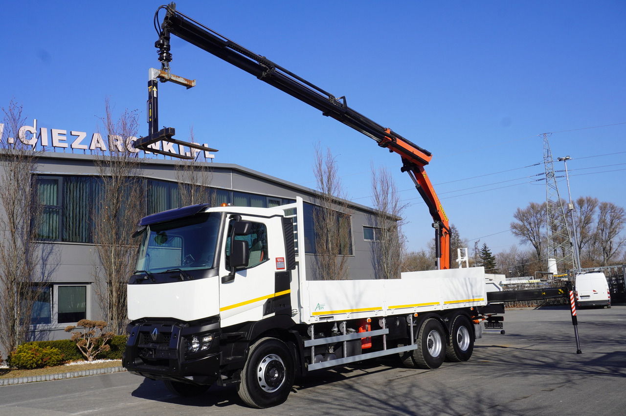 RENAULT C380 / 6x4 / HDS Palfinger PK 18002-EH 6000 kg - Lastbil med kran: billede 1 RENAULT C380 / 6x4 / HDS Palfinger PK 18002-EH 6000 kg - Lastbil med kran: billede 1