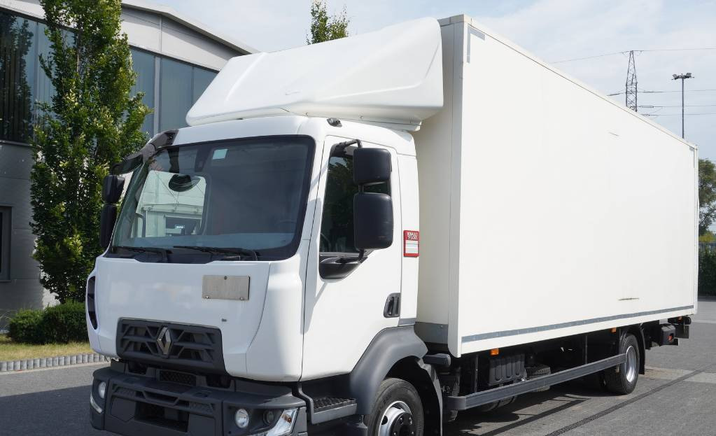 RENAULT D12 E6 / Container 18 pallets / tail lift - Lastbil varevogn: billede 1 RENAULT D12 E6 / Container 18 pallets / tail lift - Lastbil varevogn: billede 1