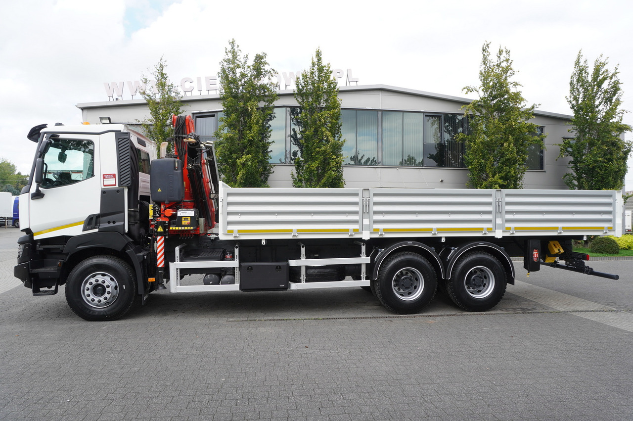 RENAULT K380 6×4 / FASSI F175 crane 7.85 t / 120 thousand km! / 2-sided tipper - Tipvogn lastbil, Lastbil med kran: billede 5 RENAULT K380 6×4 / FASSI F175 crane 7.85 t / 120 thousand km! / 2-sided tipper - Tipvogn lastbil, Lastbil med kran: billede 5