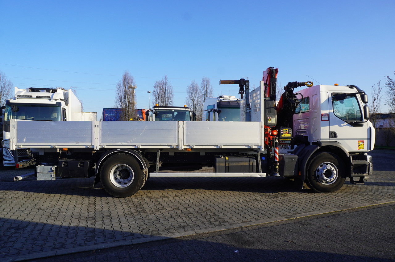 RENAULT RENAULT C320 P 4x2 / FASSI crane 6 T / 140 MTH!!! / range 10 m / Flatbed 15 EPAL / 52 tho. km!!! - Lastbil med lad, Lastbil med kran: billede 5 RENAULT RENAULT C320 P 4x2 / FASSI crane 6 T / 140 MTH!!! / range 10 m / Flatbed 15 EPAL / 52 tho. km!!! - Lastbil med lad, Lastbil med kran: billede 5