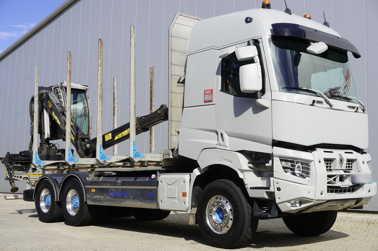 RENAULT VP K520 6x4 Medium / Tajfun LIV 120 K crane / 120 tho. km! / 2024 - Tømmerbil, Lastbil med kran: billede 2 RENAULT VP K520 6x4 Medium / Tajfun LIV 120 K crane / 120 tho. km! / 2024 - Tømmerbil, Lastbil med kran: billede 2