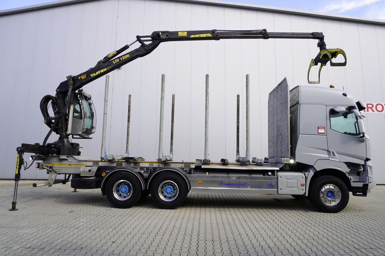 RENAULT VP K520 6x4 Medium / Tajfun LIV 120 K crane / 120 tho. km! / 2024 - Tømmerbil, Lastbil med kran: billede 3 RENAULT VP K520 6x4 Medium / Tajfun LIV 120 K crane / 120 tho. km! / 2024 - Tømmerbil, Lastbil med kran: billede 3