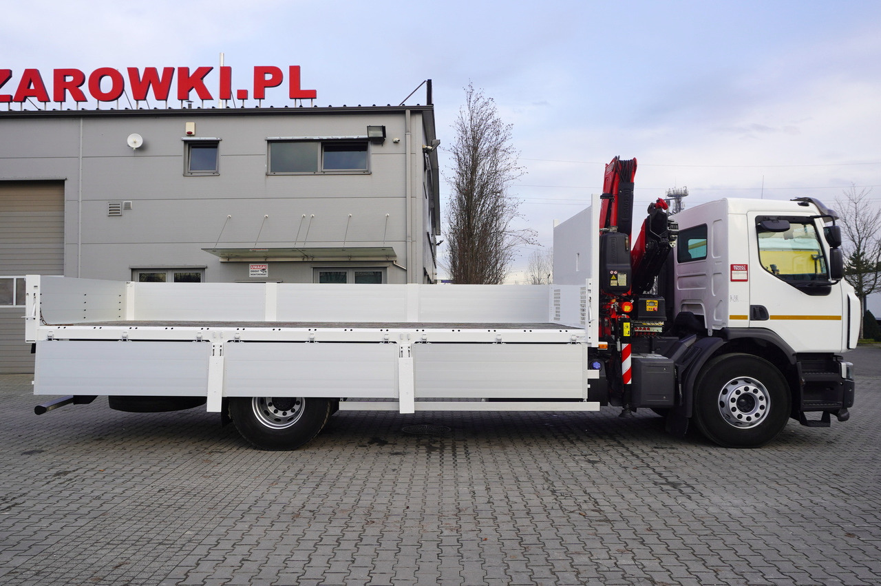 Renault C320 P4x2 E6 / Fassi 5.6 t / Range 8 m / Platform 15 EPAL - Lastbil med lad, Lastbil med kran: billede 4 Renault C320 P4x2 E6 / Fassi 5.6 t / Range 8 m / Platform 15 EPAL - Lastbil med lad, Lastbil med kran: billede 4