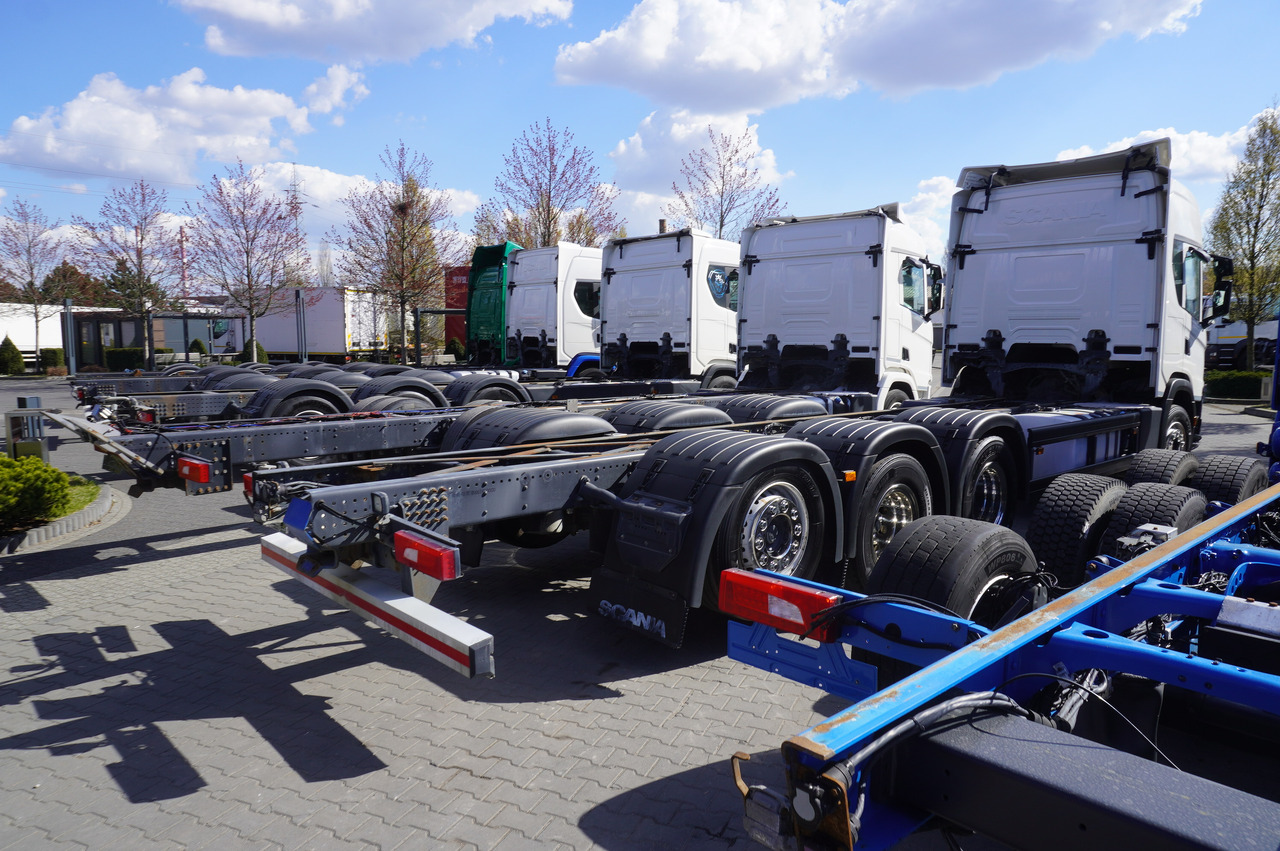 SCANIA R650 V8 / 650 HP/ frame 8.8 m / steered 4th axis / 20 units - Lastbil med kran: billede 4 SCANIA R650 V8 / 650 HP/ frame 8.8 m / steered 4th axis / 20 units - Lastbil med kran: billede 4