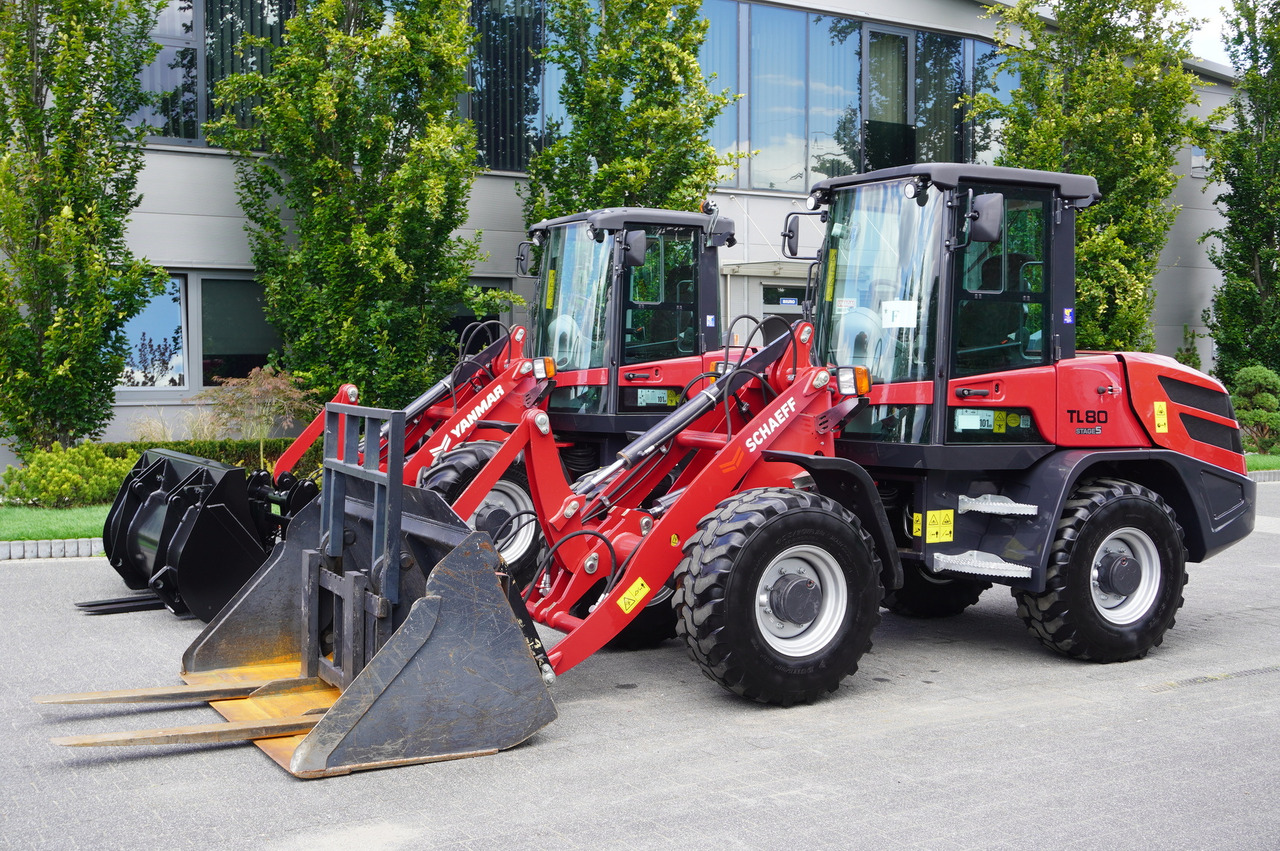 SCHAEFF Yanmar/SCHAEFF TL80 Wheel Loader / 2023 / 2000 Hours! / 2 units - Gummihjulslæsser: billede 1 SCHAEFF Yanmar/SCHAEFF TL80 Wheel Loader / 2023 / 2000 Hours! / 2 units - Gummihjulslæsser: billede 1