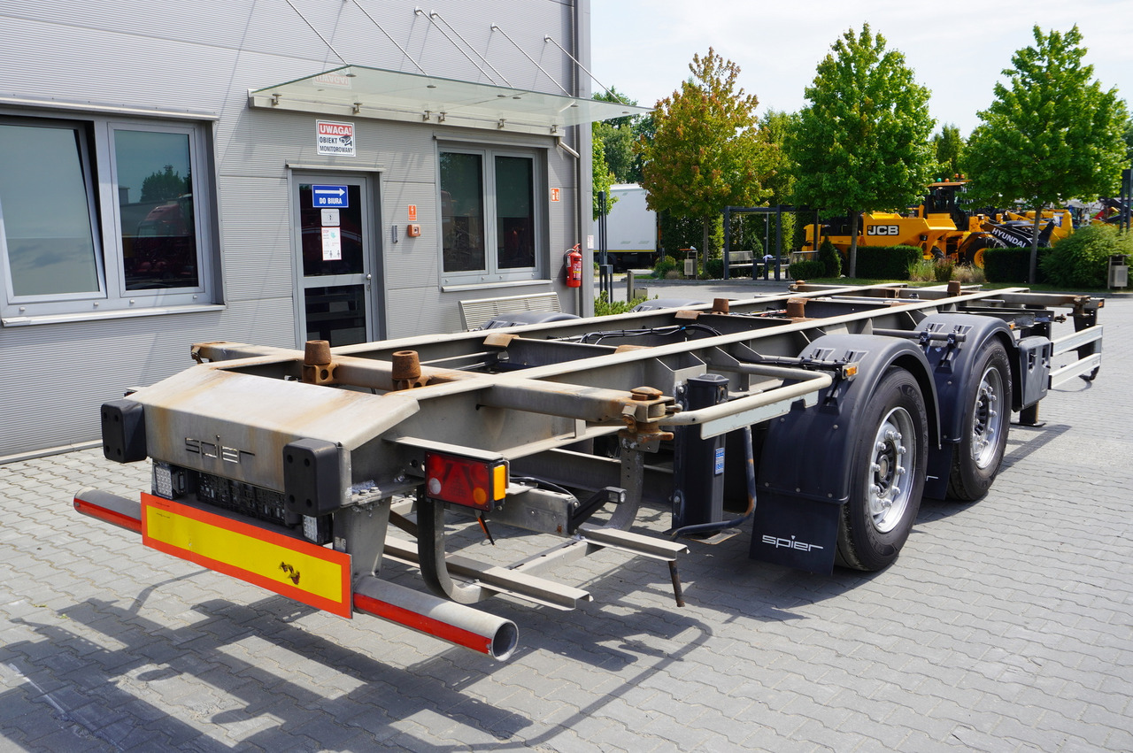 SPIER Trailer ZWL 290 BDF / 18 t - Chassis påhængsvogn: billede 4 SPIER Trailer ZWL 290 BDF / 18 t - Chassis påhængsvogn: billede 4