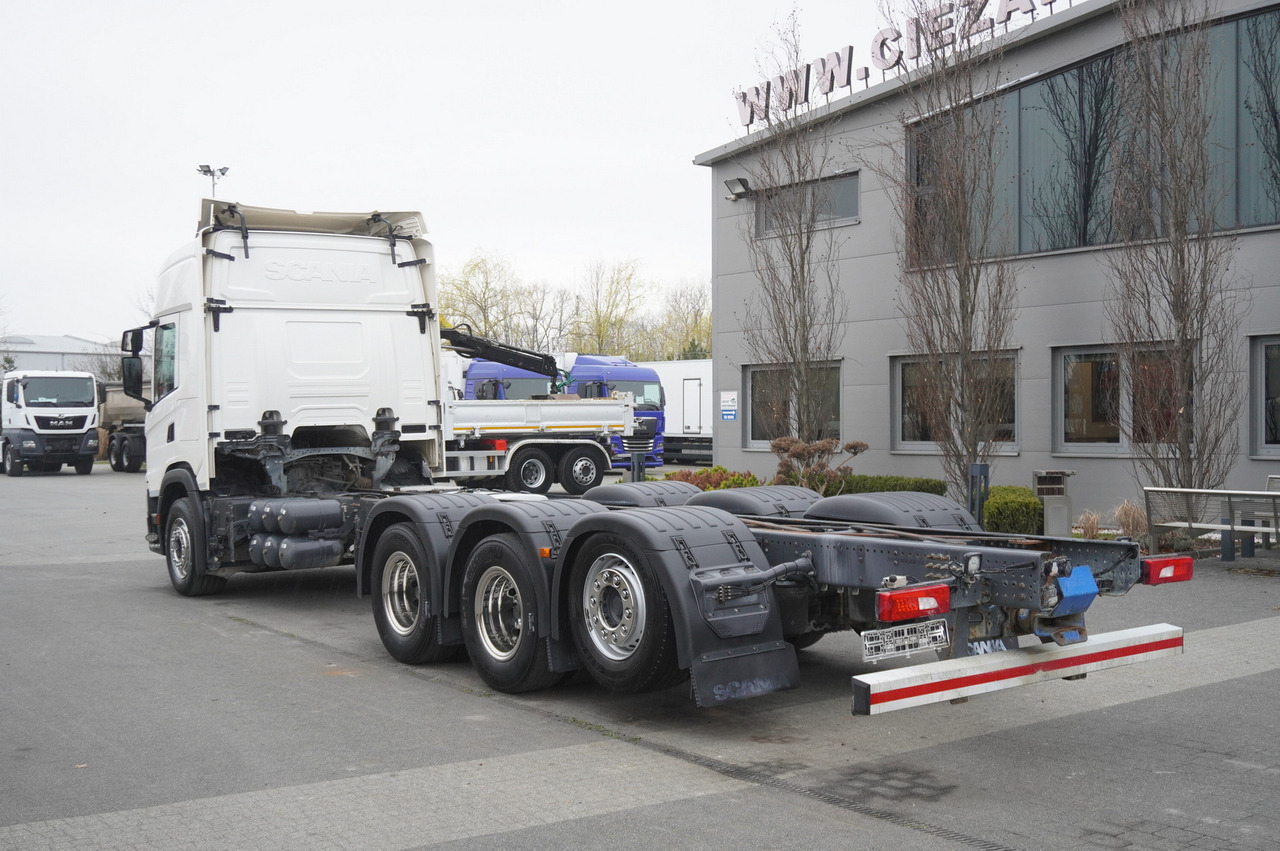 Scania G540 8x4 / Chassis 8.7 m / Steered axle / 2021 - Lastbil med kran: billede 4 Scania G540 8x4 / Chassis 8.7 m / Steered axle / 2021 - Lastbil med kran: billede 4