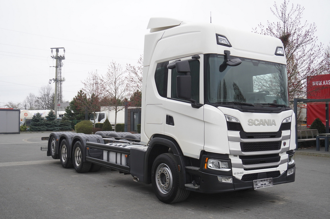 Scania G540 8x4 / Chassis 8.7 m / Steered axle / 2021 - Lastbil chassis: billede 1 Scania G540 8x4 / Chassis 8.7 m / Steered axle / 2021 - Lastbil chassis: billede 1