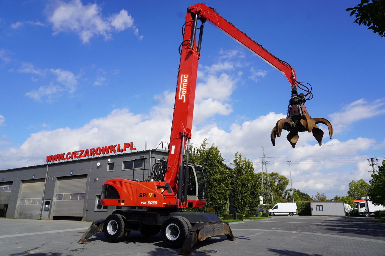 Solmec EXP 5035 / 6000 mth ! / 37t material handler - Hjulgravemaskine: billede 2 Solmec EXP 5035 / 6000 mth ! / 37t material handler - Hjulgravemaskine: billede 2