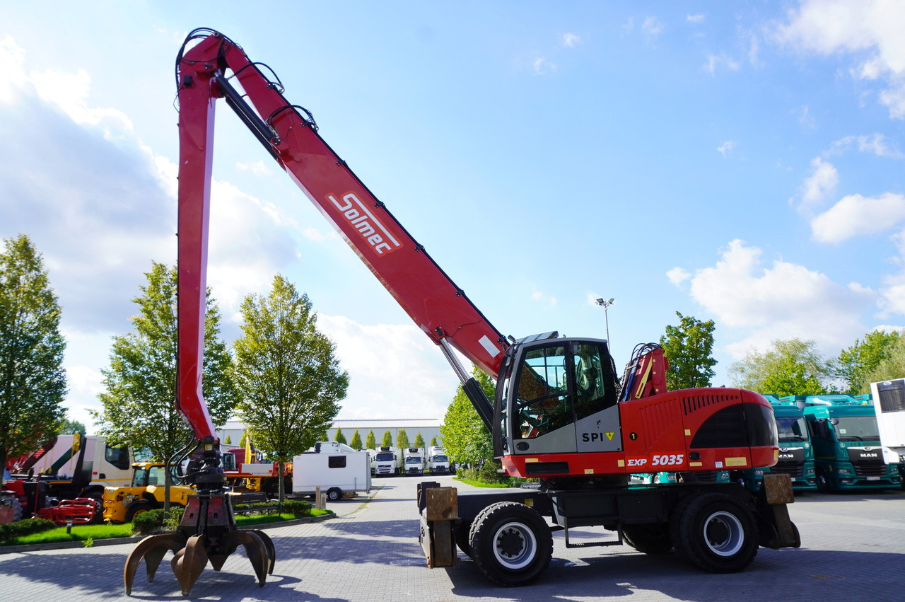 Solmec EXP 5035 / 6000 mth ! / 37t material handler - Hjulgravemaskine: billede 5 Solmec EXP 5035 / 6000 mth ! / 37t material handler - Hjulgravemaskine: billede 5