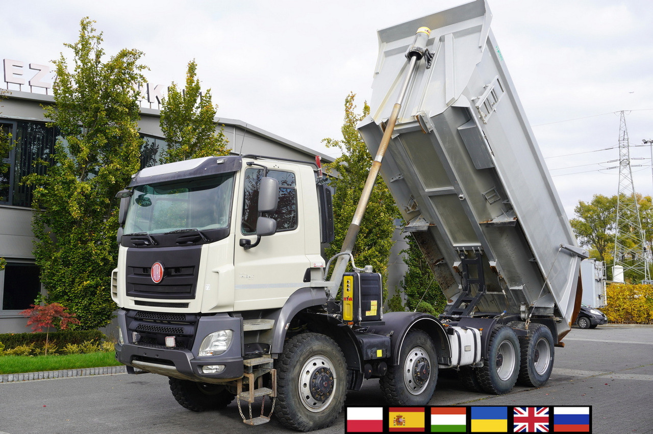TATRA Phoenix 8x8 Twin-Steer Quad/A dump truck / 30 tho. km - Tipvogn lastbil: billede 1 TATRA Phoenix 8x8 Twin-Steer Quad/A dump truck / 30 tho. km - Tipvogn lastbil: billede 1